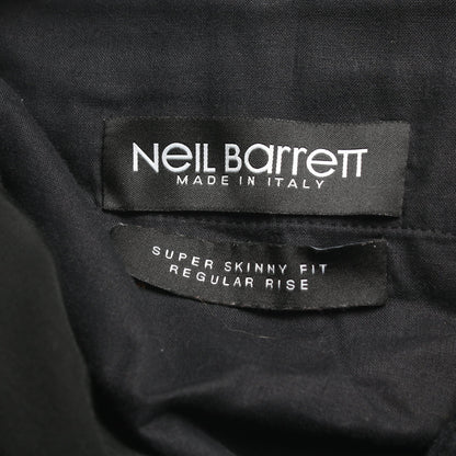 パンツ ウール ブラック サイドライン ニールバレット ボトムス NeIL Barrett