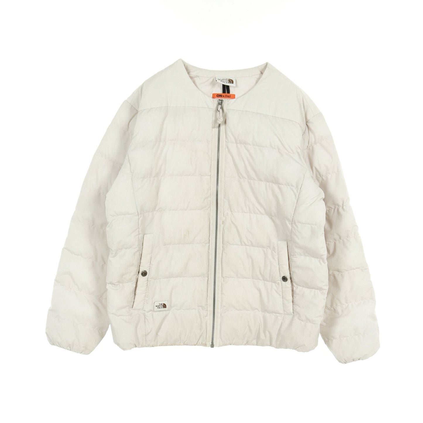 WHITE LABEL COMFY ON BALL JACKET ジャケット ライトベージュ 中綿 ザノースフェイス