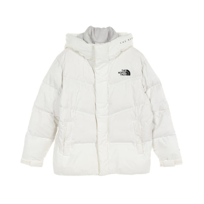 WHITE LABEL FREE MOVE DOWN JACKET ダウンジャケット ホワイト フード付き ザノースフェイス