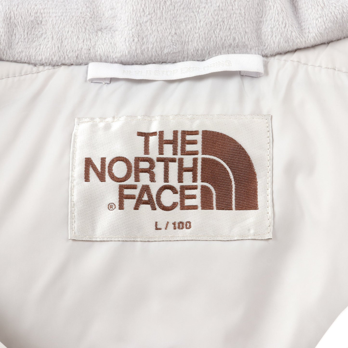 WHITE LABEL FREE MOVE DOWN JACKET ダウンジャケット ホワイト フード付き ザノースフェイス アウター THE NORTH FACE