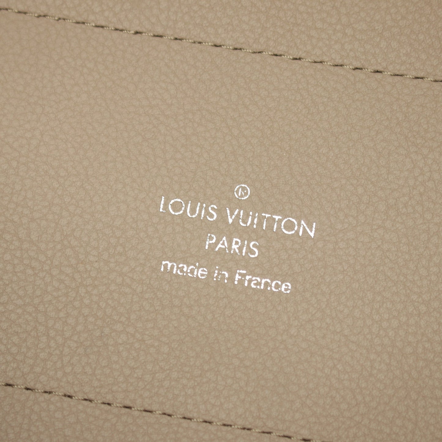 ヒナPM マヒナ ガレ ハンドバッグ レザー グレーベージュ 2WAY ルイヴィトン バッグ LOUIS VUITTON