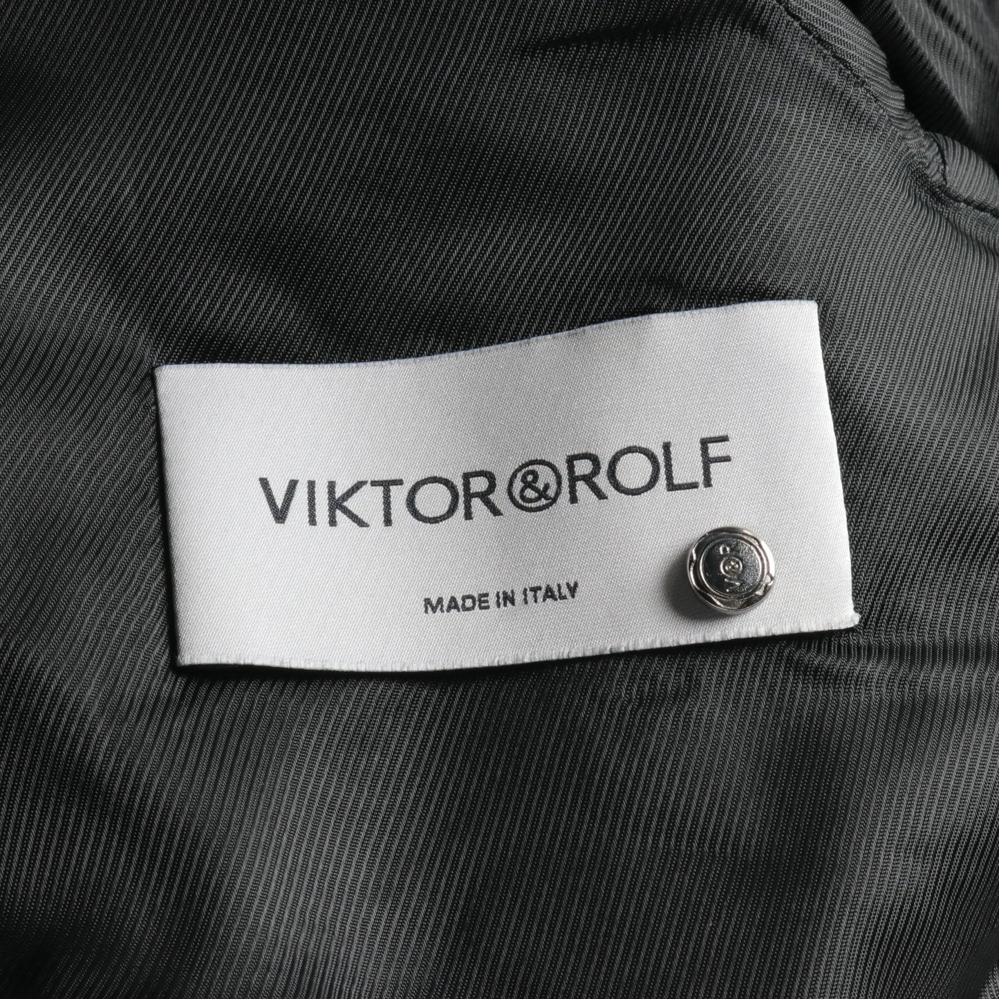 ショート ジャケット ウール ブラック ヴィクターアンドロルフ アウター VIKTOR&ROLF