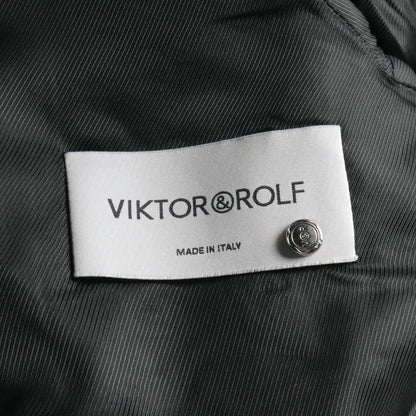 ショート ジャケット ウール ブラック ヴィクターアンドロルフ アウター VIKTOR&ROLF