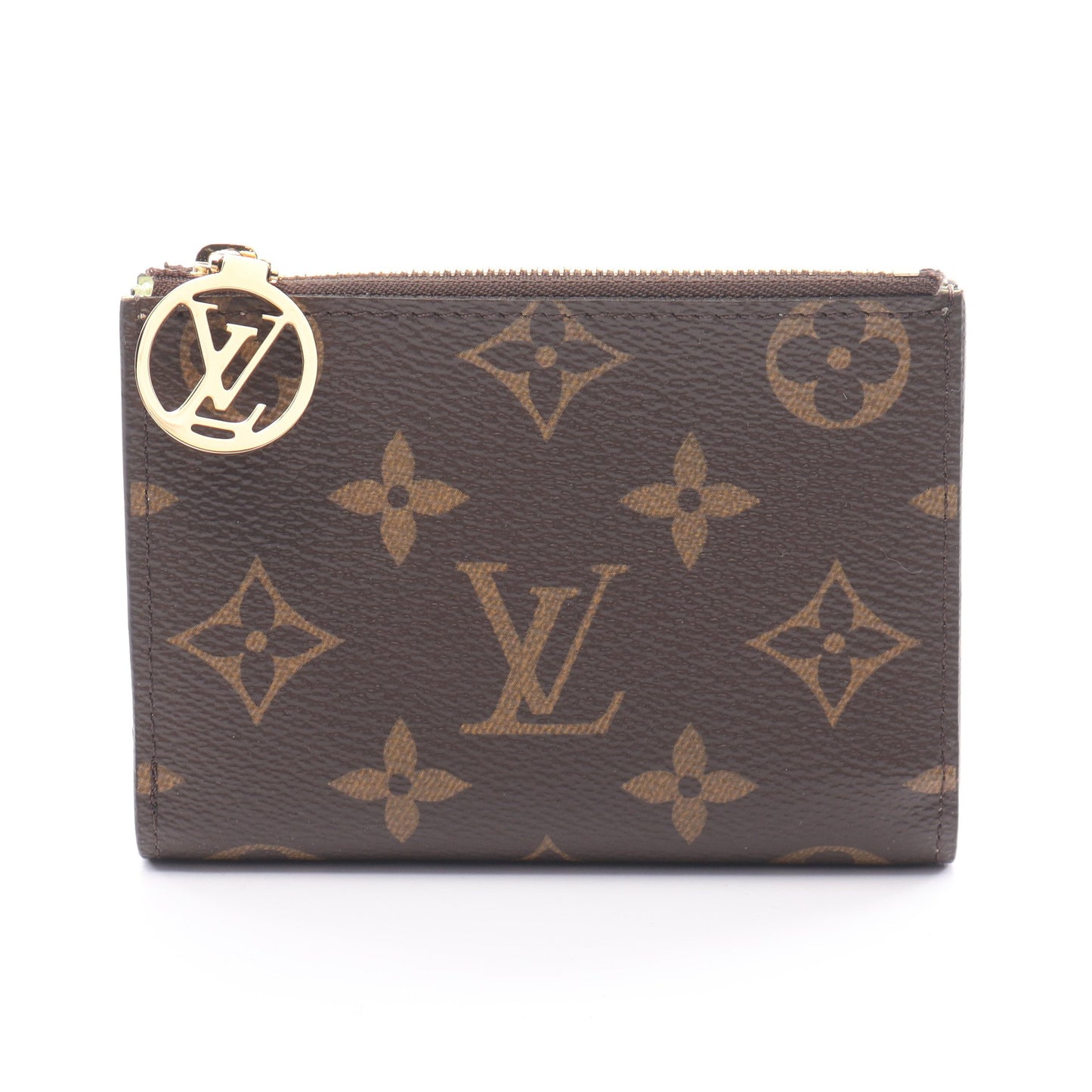 ポルトフォイユ リサ モノグラム ヴェールノート 二つ折り財布 PVC ブラウン ルイヴィトン 財布・小物 LOUIS VUITTON