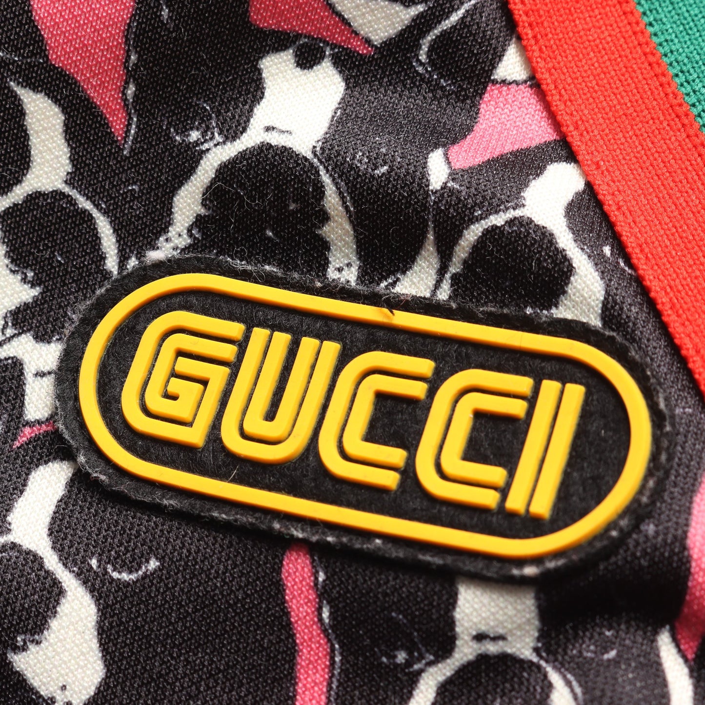 ジップアップパーカー フレンチブルドッグ コットン ピンク ブラック マルチカラー グッチ トップス GUCCI