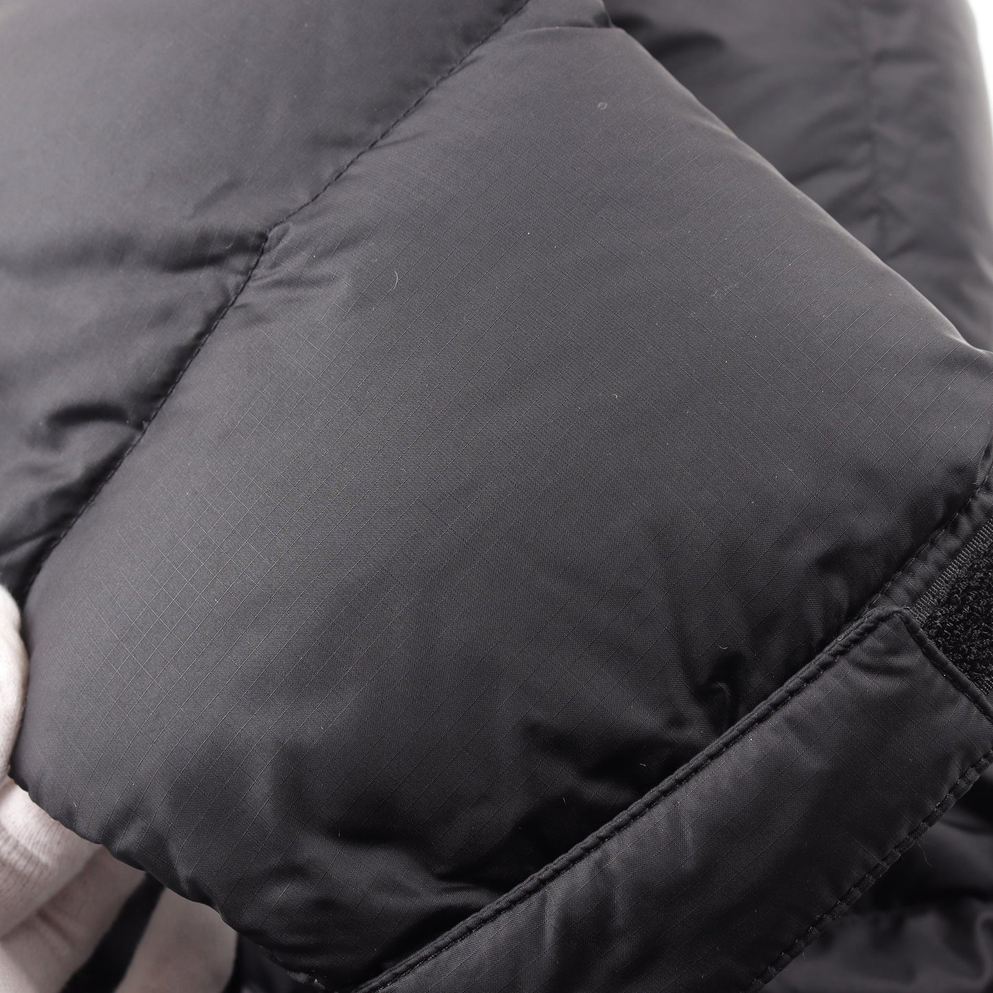 WHITE LABEL M'S 1996 ECO NUPTSE JACKET ダウンジャケット ブラック フード付き ザノースフェイス アウター THE NORTH FACE