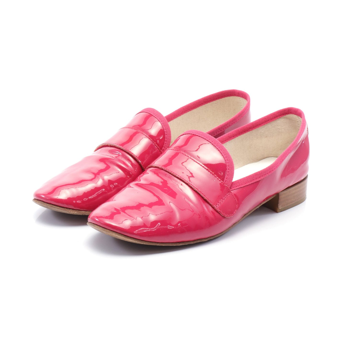 MICHAEL ローファー エナメルレザー ピンク レペット シューズ Repetto