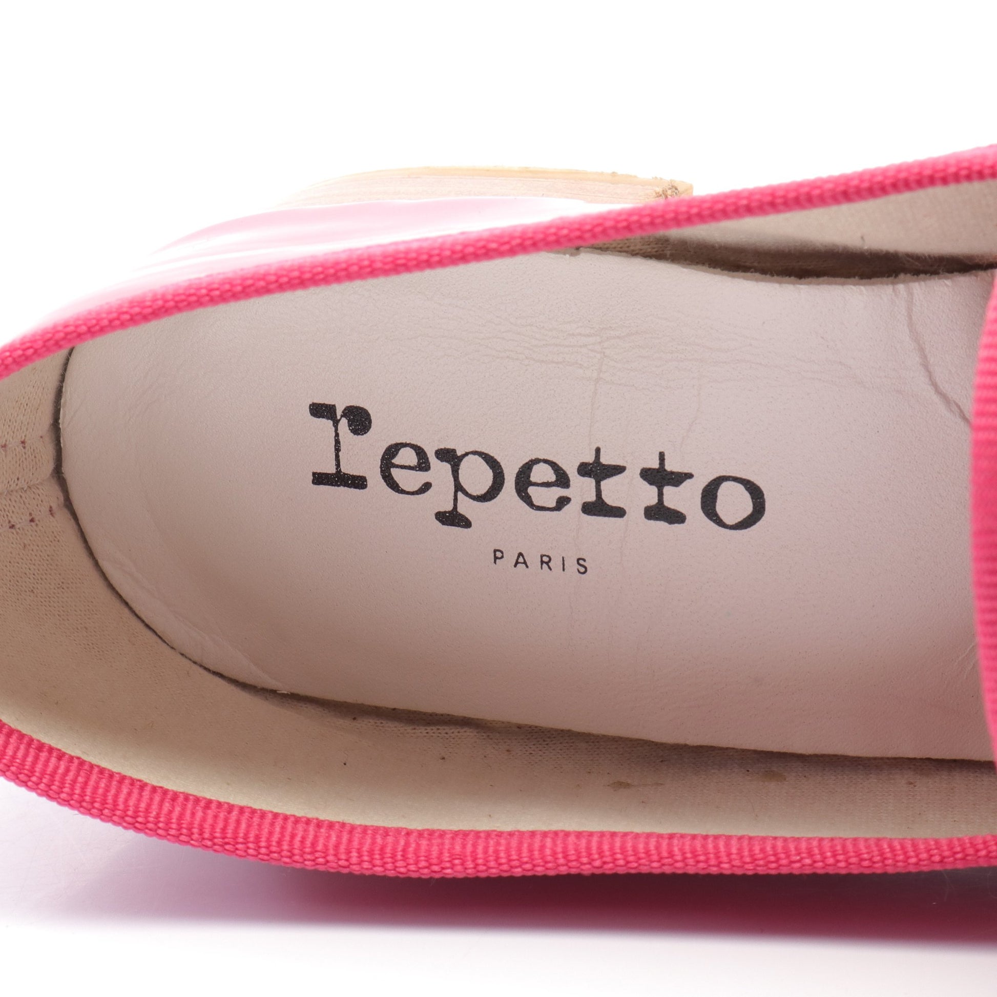 MICHAEL ローファー エナメルレザー ピンク レペット シューズ Repetto