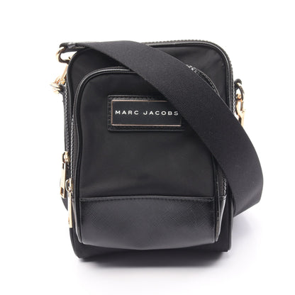 NYLON MINI CROSSBODY ショルダーバッグ ナイロン レザー ブラック マークジェイコブス バッグ MARC JACOBS