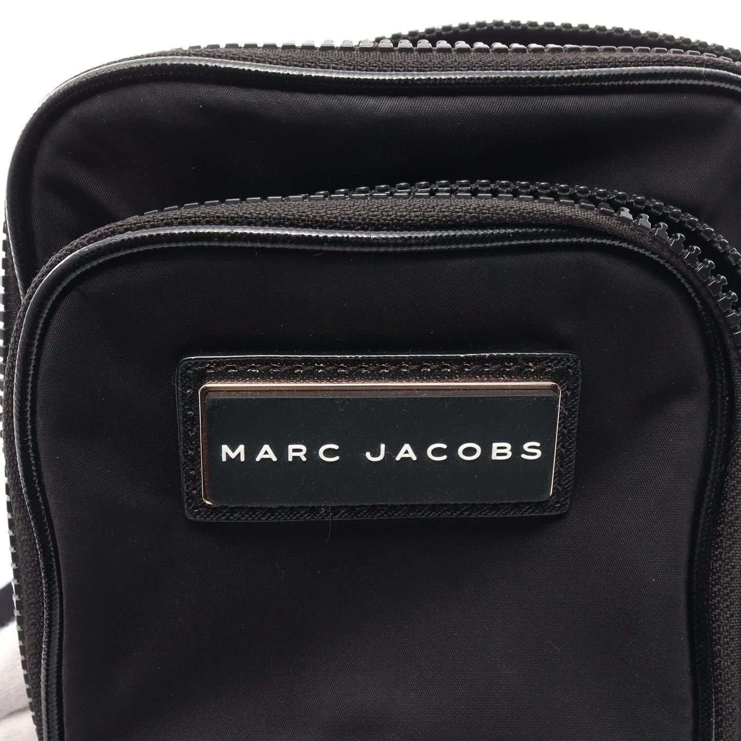 NYLON MINI CROSSBODY ショルダーバッグ ナイロン レザー ブラック マークジェイコブス バッグ MARC JACOBS