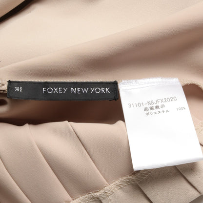 ジャケット Vネック ベージュ フォクシーニューヨーク アウター FOXEY NEW YORK