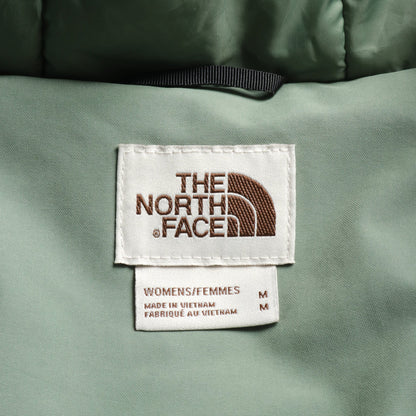 ダウンコート ナイロン グレーグリーン フード付き ザノースフェイス アウター THE NORTH FACE