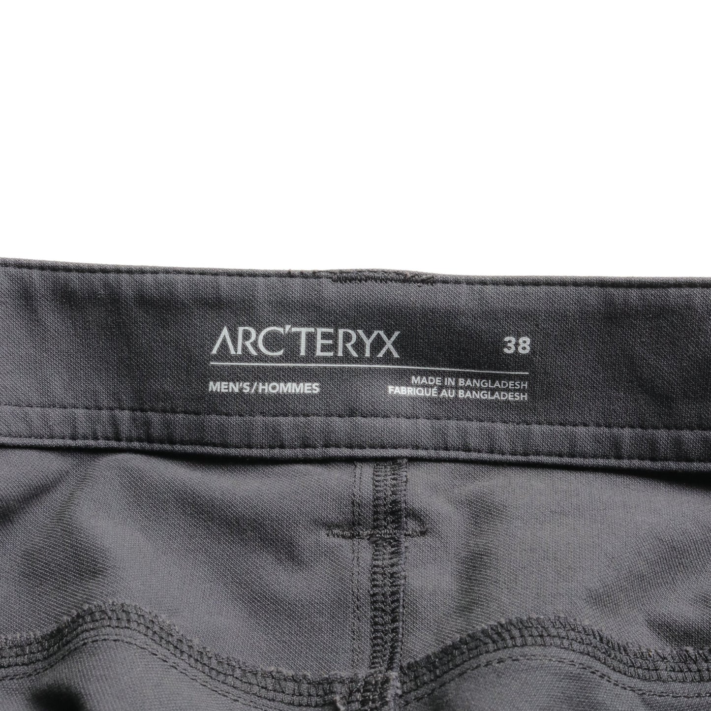 LEVON パンツ コットン グレー ストレッチ アークテリクス ボトムス ARC'TERYX