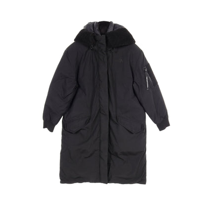 WHITE LABEL NEITON DOWN COAT ダウンコート ナイロン ブラック フード付き ザノースフェイス アウター THE NORTH FACE