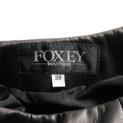 スカート レザー ブラック フォクシーブティック ボトムス FOXEY BOUTIQUE