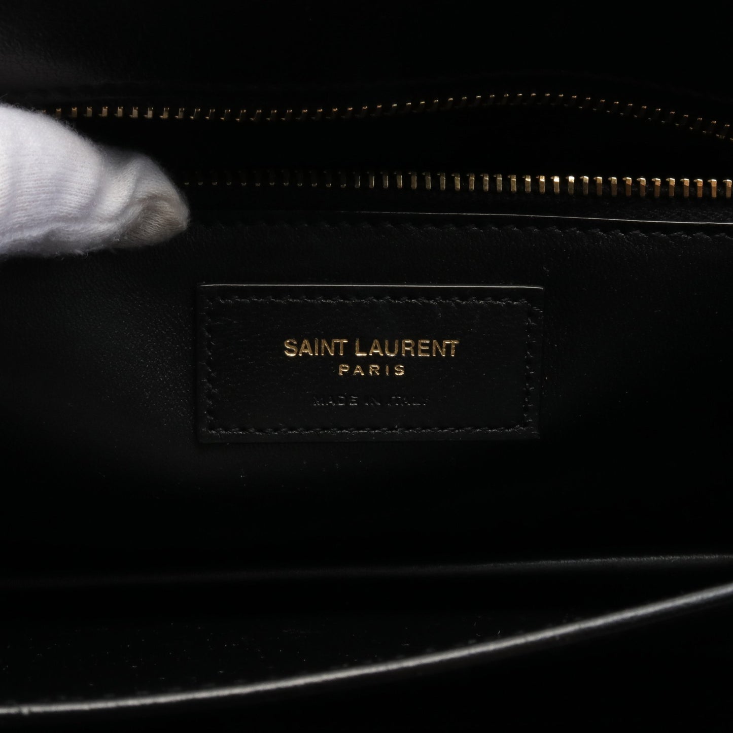 ルメイヨン サッチェル キルティング ワンショルダーバッグ ラムスキン ブラック サンローランパリ バッグ SAINT LAURENT PARIS