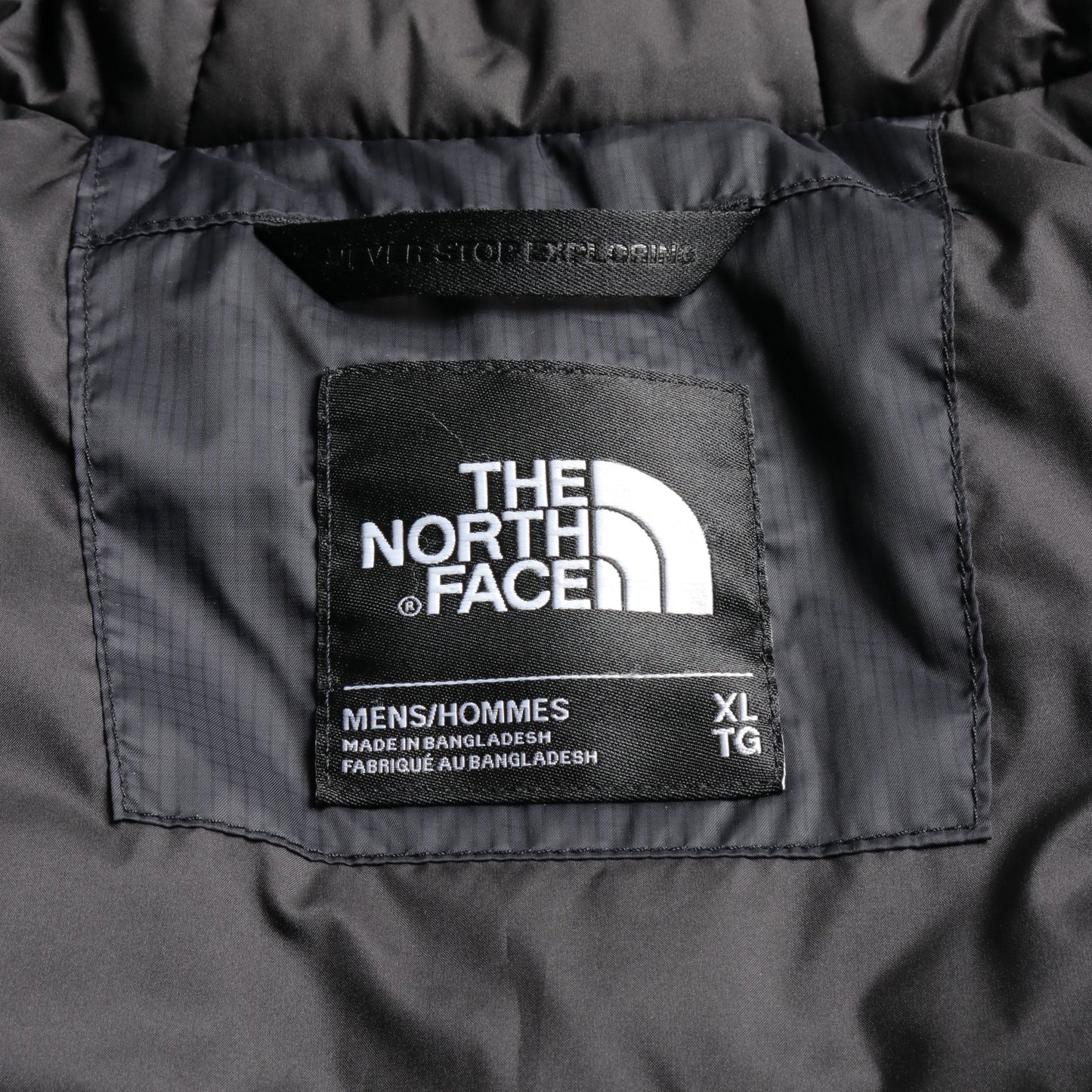 ダウンジャケット ナイロン ブラック フード付き ザノースフェイス アウター THE NORTH FACE