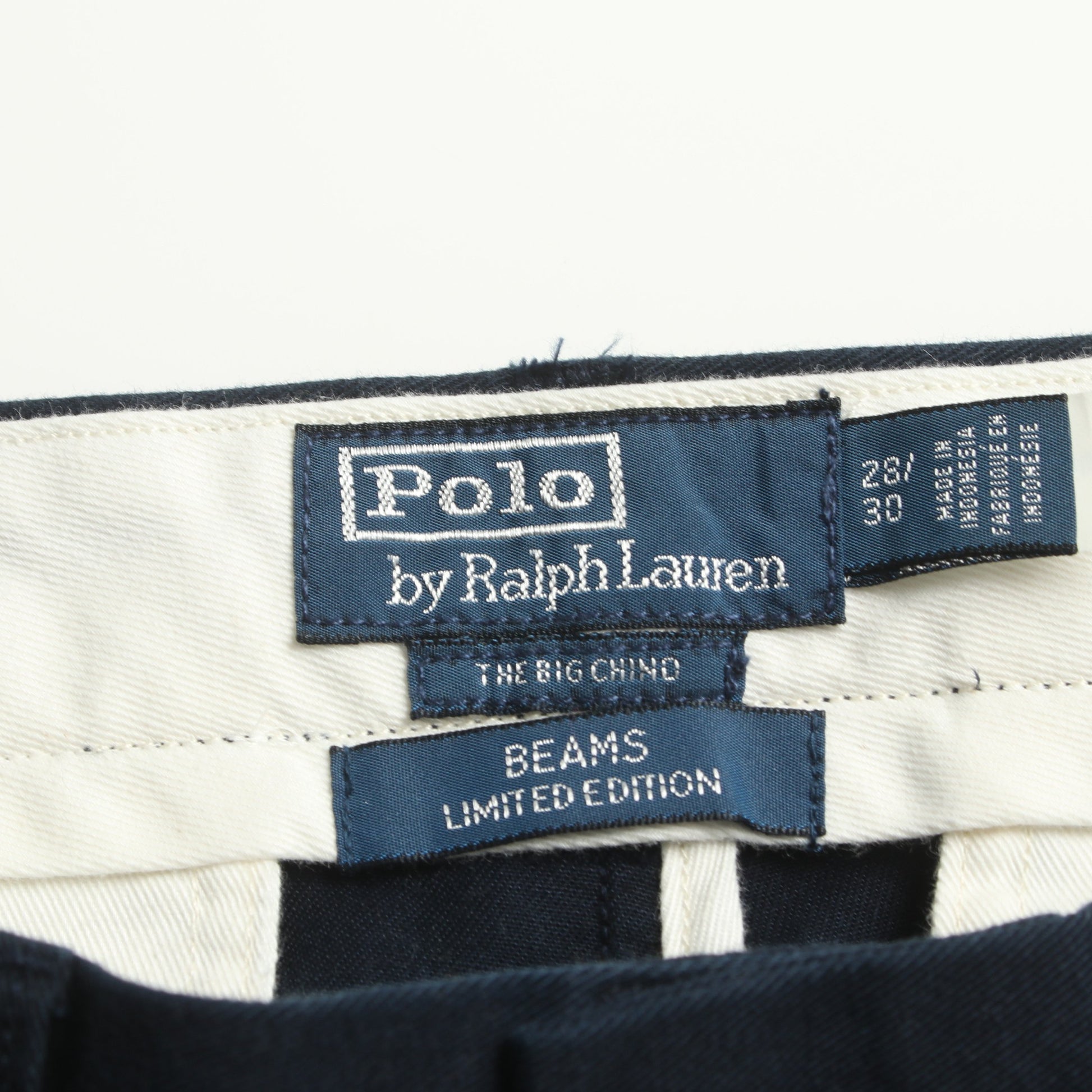 POLO RALPH LAUREN × BEAMS BIG CHINO チノパンツ コットン ネイビー ポロラルフローレン ボトムス Polo Ralph Lauren