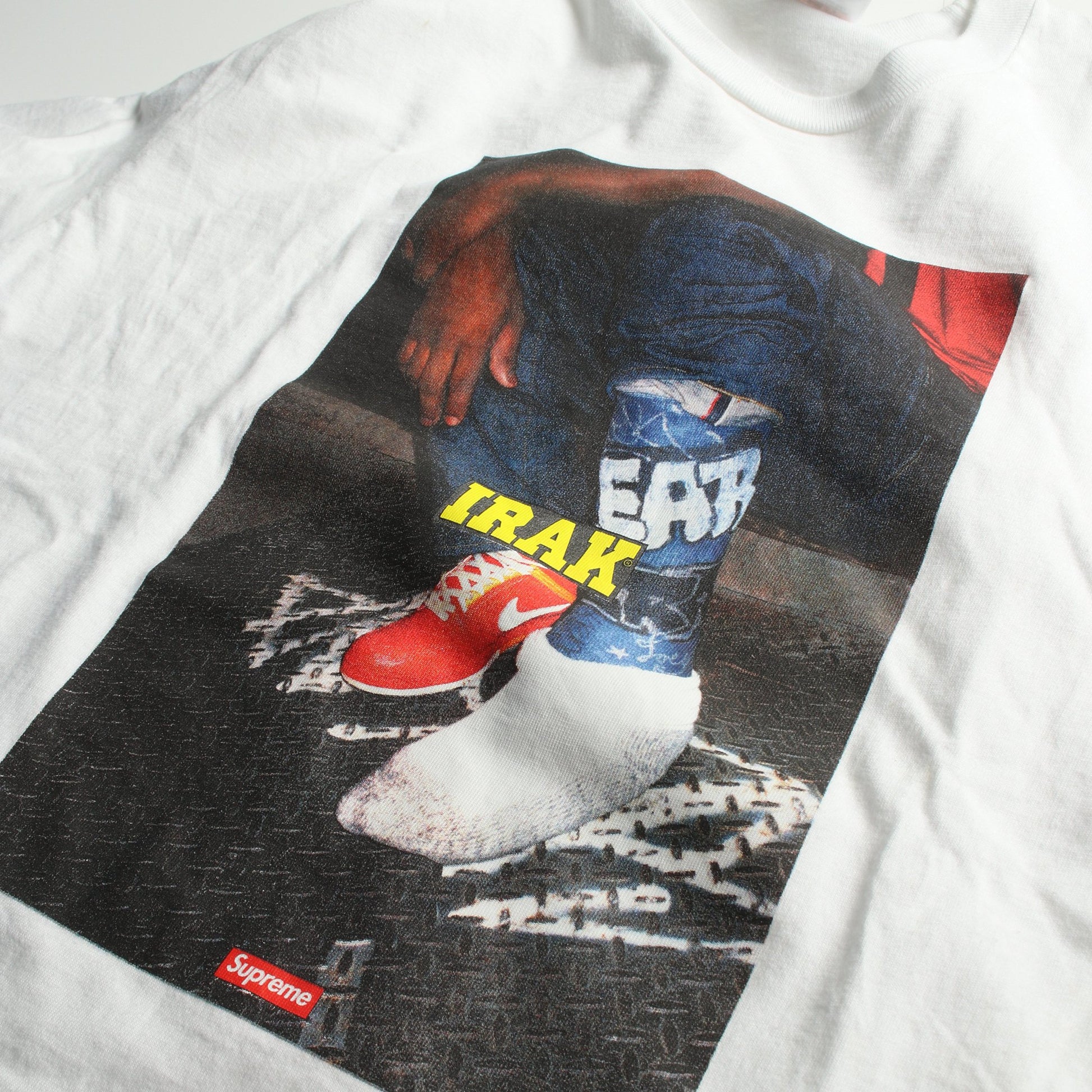 IRAK Cast Tee Tシャツ クルーネック コットン ホワイト シュプリーム トップス Supreme