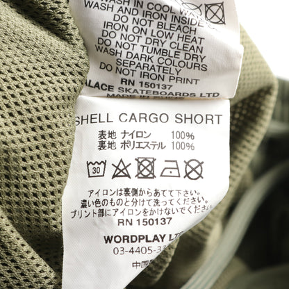 SHELL CARGO SHORT ショート カーゴパンツ ナイロン カーキグリーン パレススケートボーズ