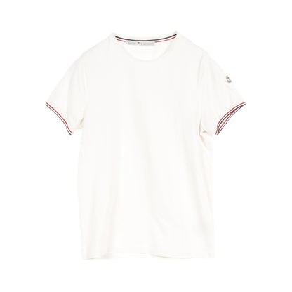 Tシャツ コットン オフホワイト モンクレール トップス MONCLER