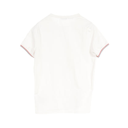 Tシャツ コットン オフホワイト モンクレール トップス MONCLER