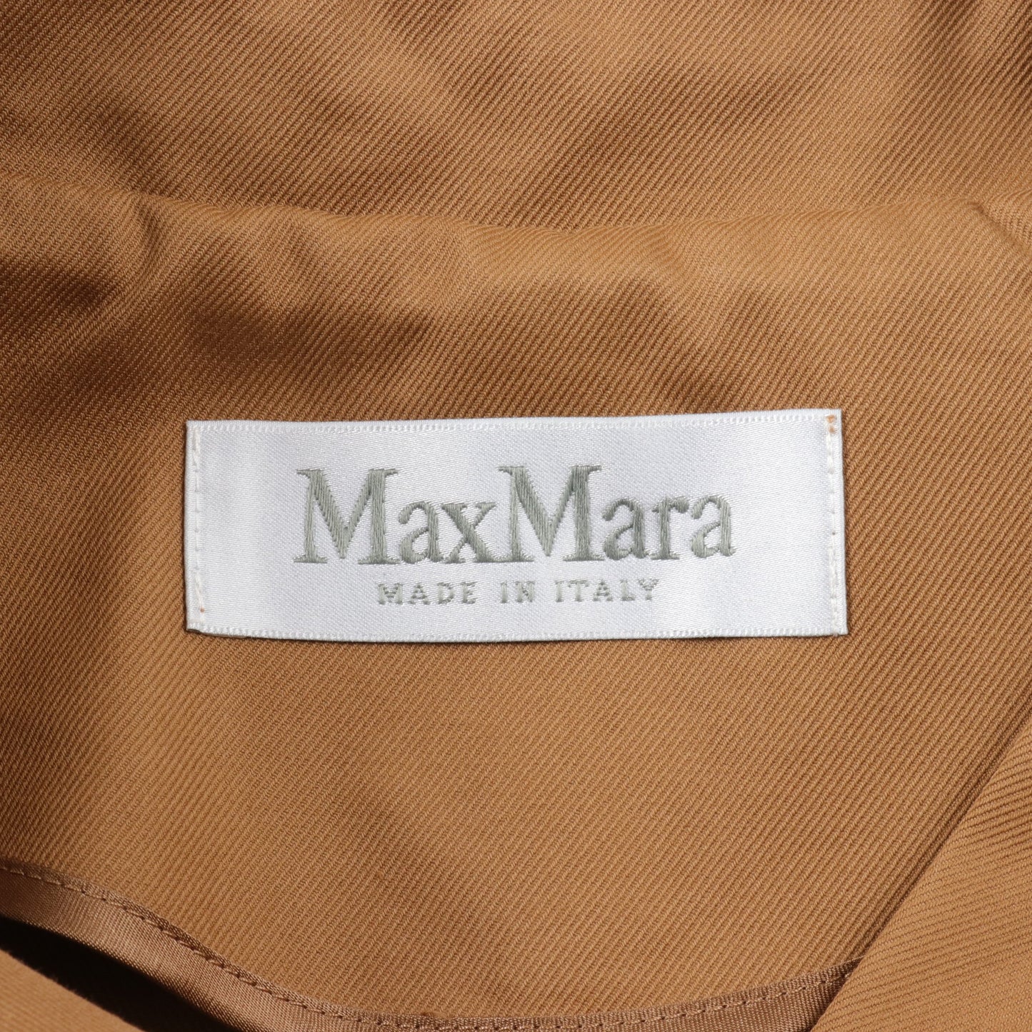 ケープ コート コットン ブラウン マックスマーラ アウター Max Mara