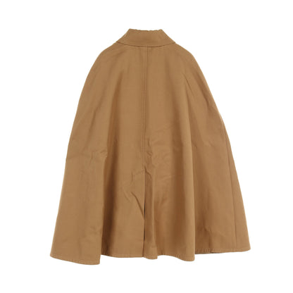 ケープ コート コットン ブラウン マックスマーラ アウター Max Mara