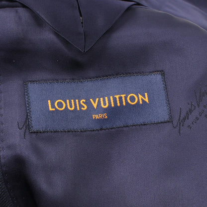 テーラードジャケット カシミヤ ウール ネイビー ルイヴィトン アウター LOUIS VUITTON