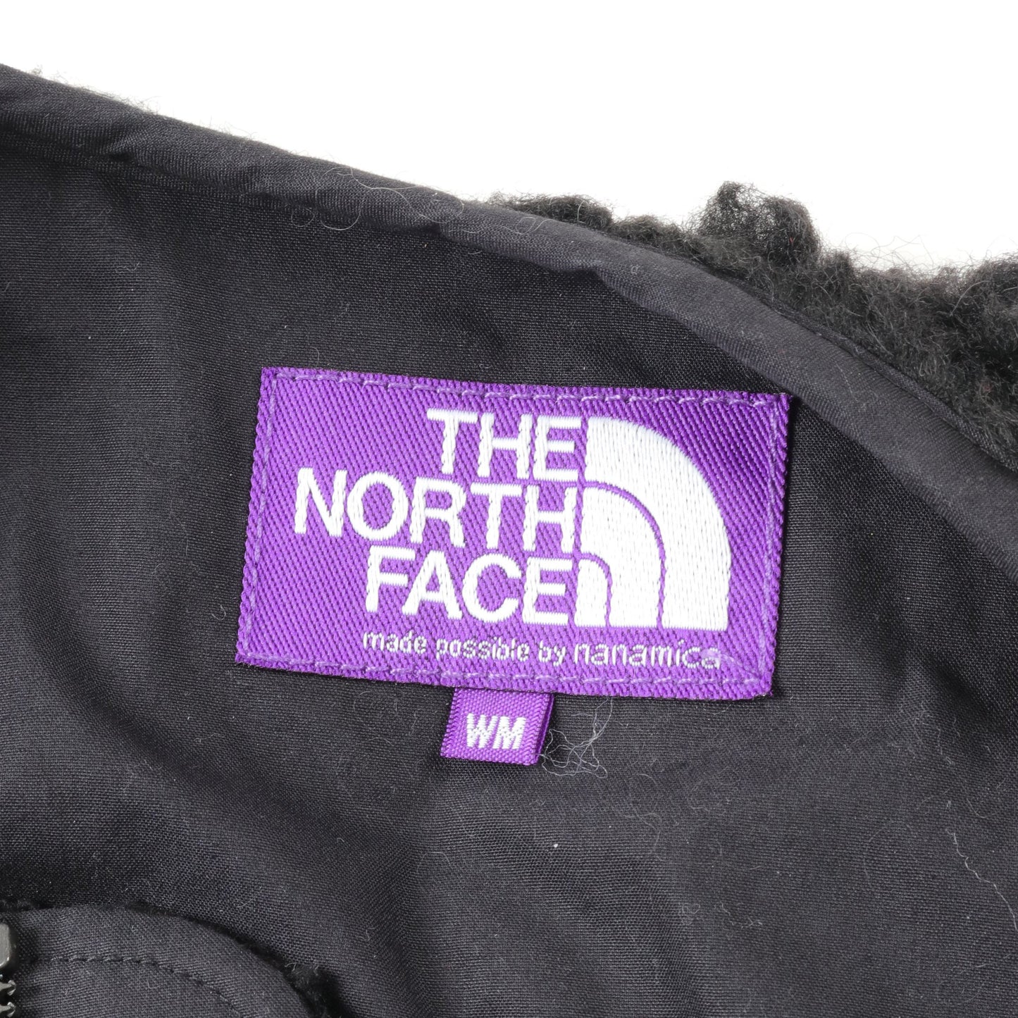 PURPLE LABEL Wool Boa Coat ボア コート ウール ブラック ザノースフェイスパープルレーベル アウター THE NORTH FACE PURPLE LABEL