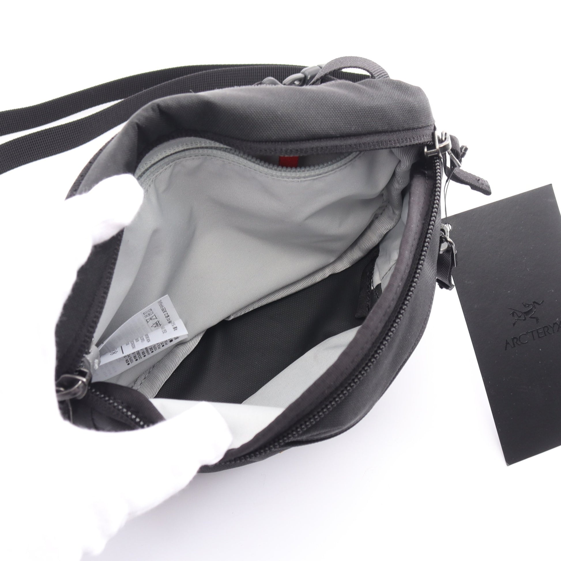 MANTIS 1 WAISTPACK ボディバッグ ウエストバッグ ブラック アークテリクス バッグ ARC'TERYX