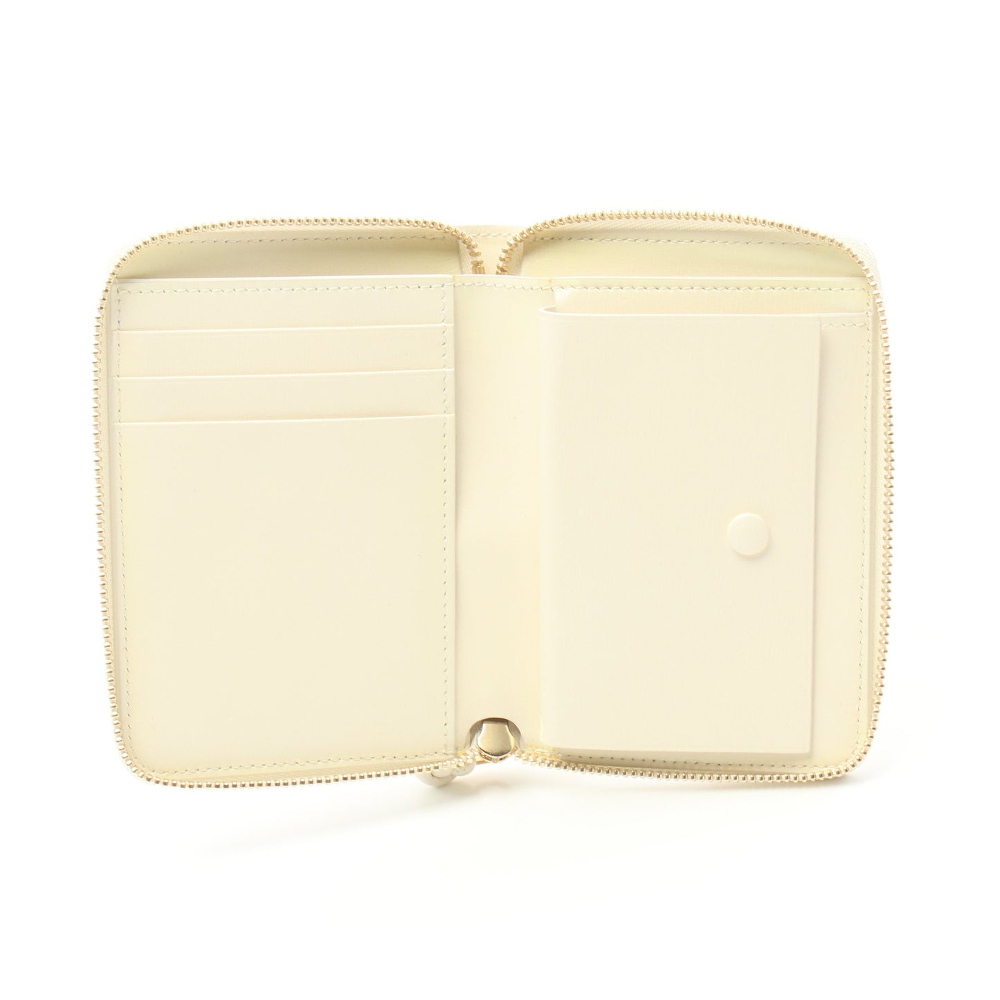 GIRO ジロ POCKET ZIP AROUND WALLET ラウンドファスナー財布 レザー オフホワイト ジルサンダー 財布・小物 JIL SANDER