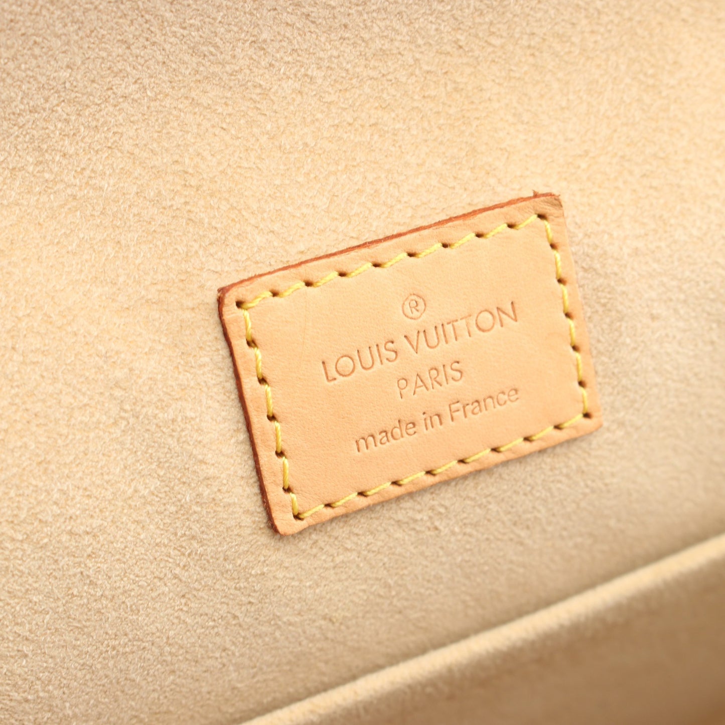 ハドソンPM モノグラム ショルダーバッグ PVC レザー ブラウン ルイヴィトン バッグ LOUIS VUITTON