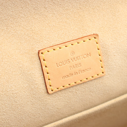 ハドソンPM モノグラム ショルダーバッグ PVC レザー ブラウン ルイヴィトン バッグ LOUIS VUITTON