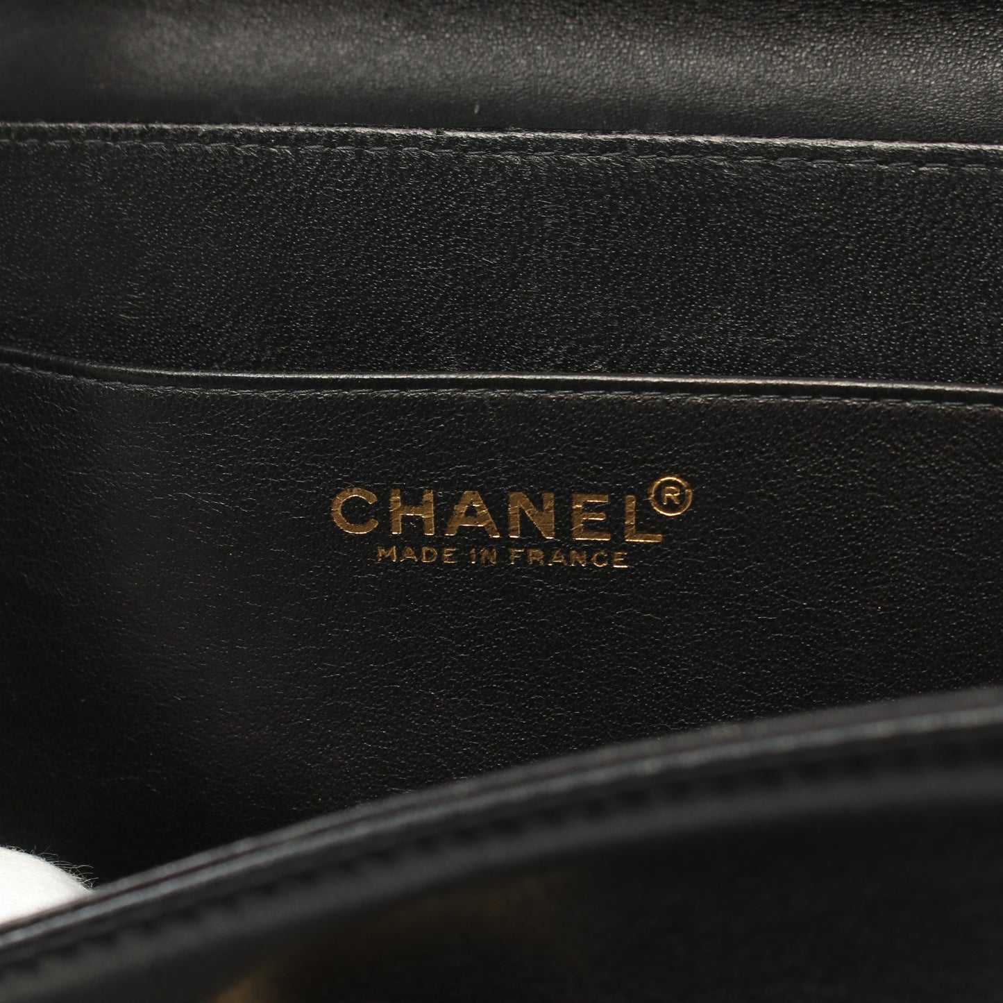 2.55 チョコバー Wチェーンショルダーバッグ ラムスキン ブラック ゴールド金具 シャネル バッグ CHANEL