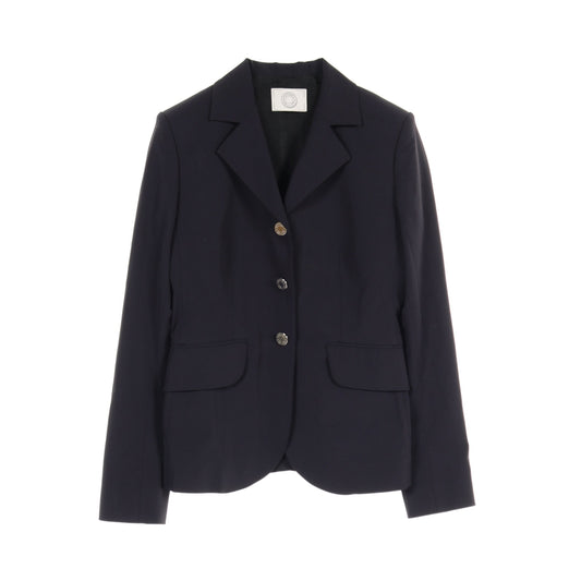 セリエボタン テーラードジャケット ダークネイビー エルメス