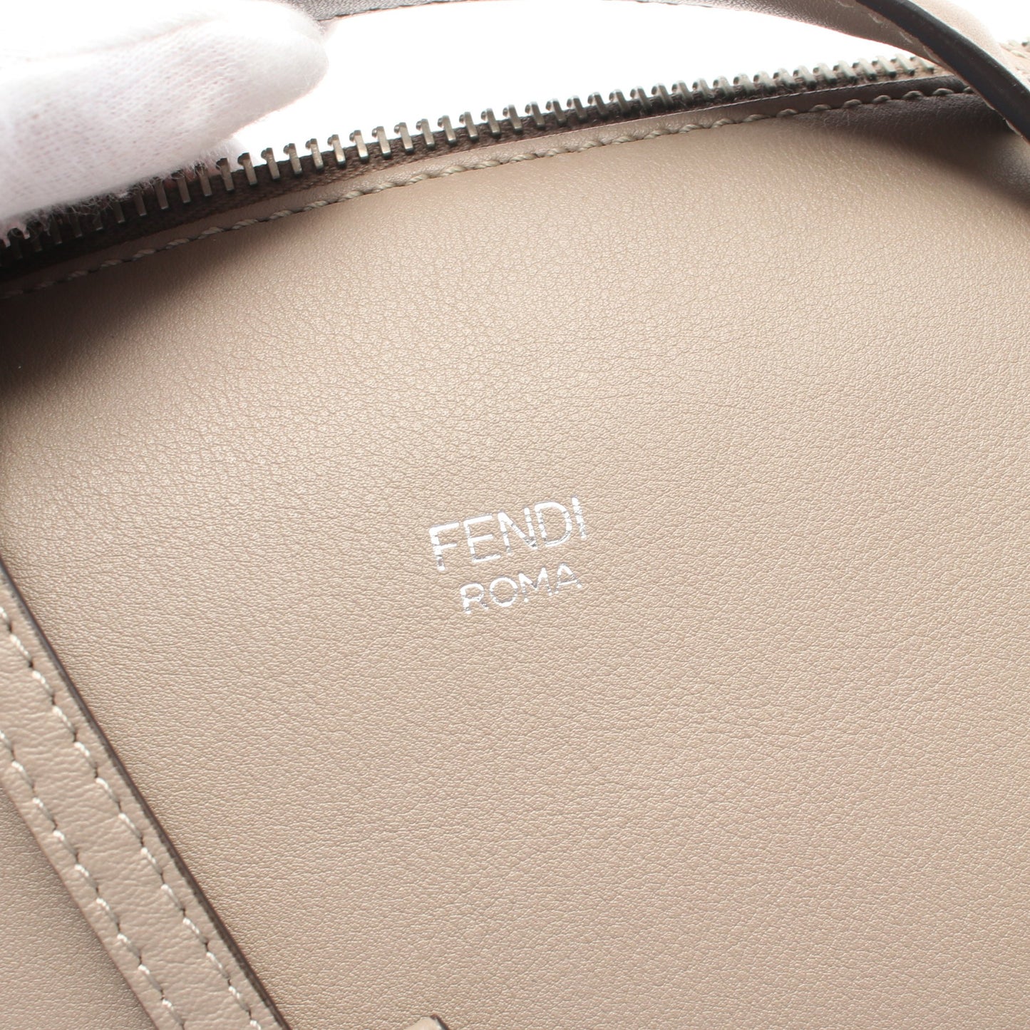 BY THE WAY MEDIUM バイザウェイ ミディアム ハンドバッグ レザー グレーベージュ 2WAY フェンディ バッグ FENDI