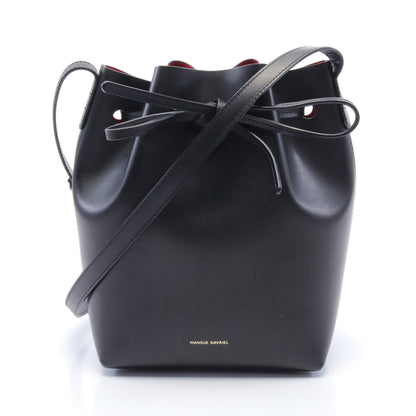 ショルダーバッグ レザー ブラック マンサーガブリエル バッグ MANSUR GAVRIEL