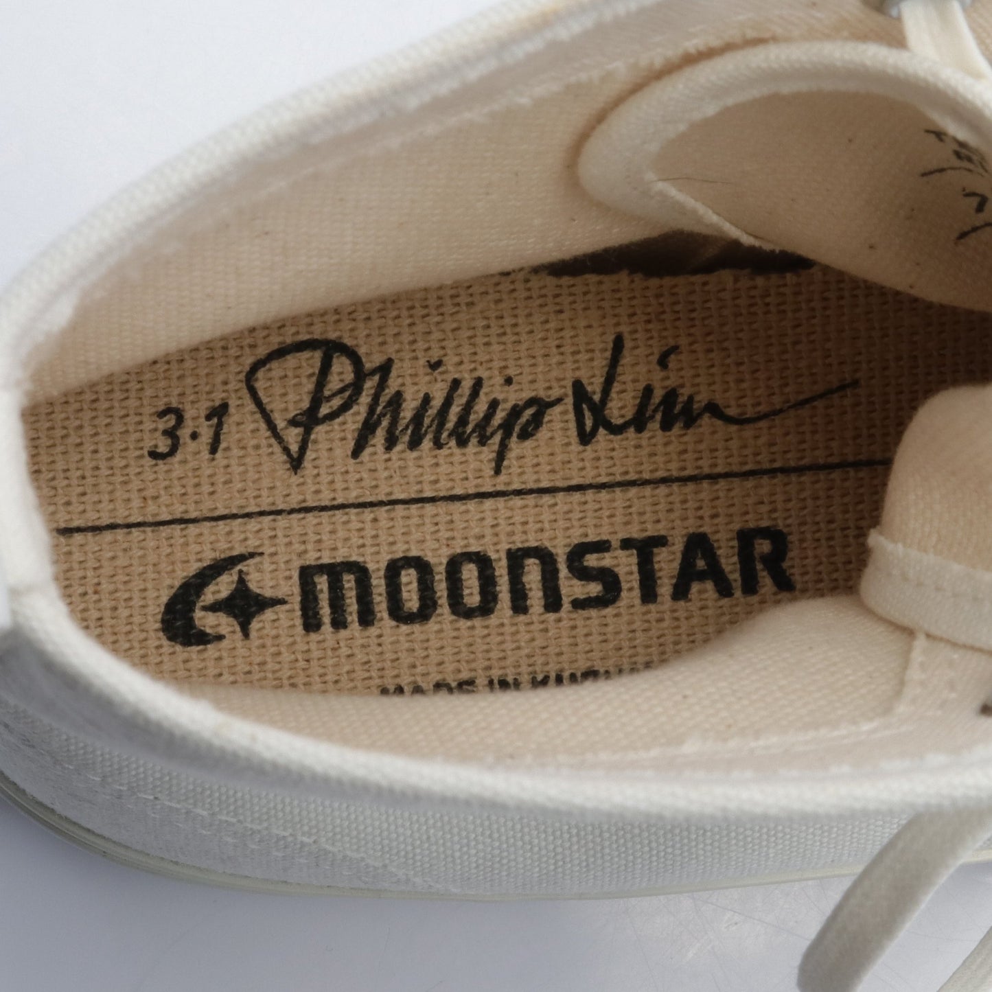 3.1 Phillip Lim × Moonstar ハイカットスニーカー キャンバス ホワイト スリーワンフィリップリム シューズ 3.1 Phillip Lim