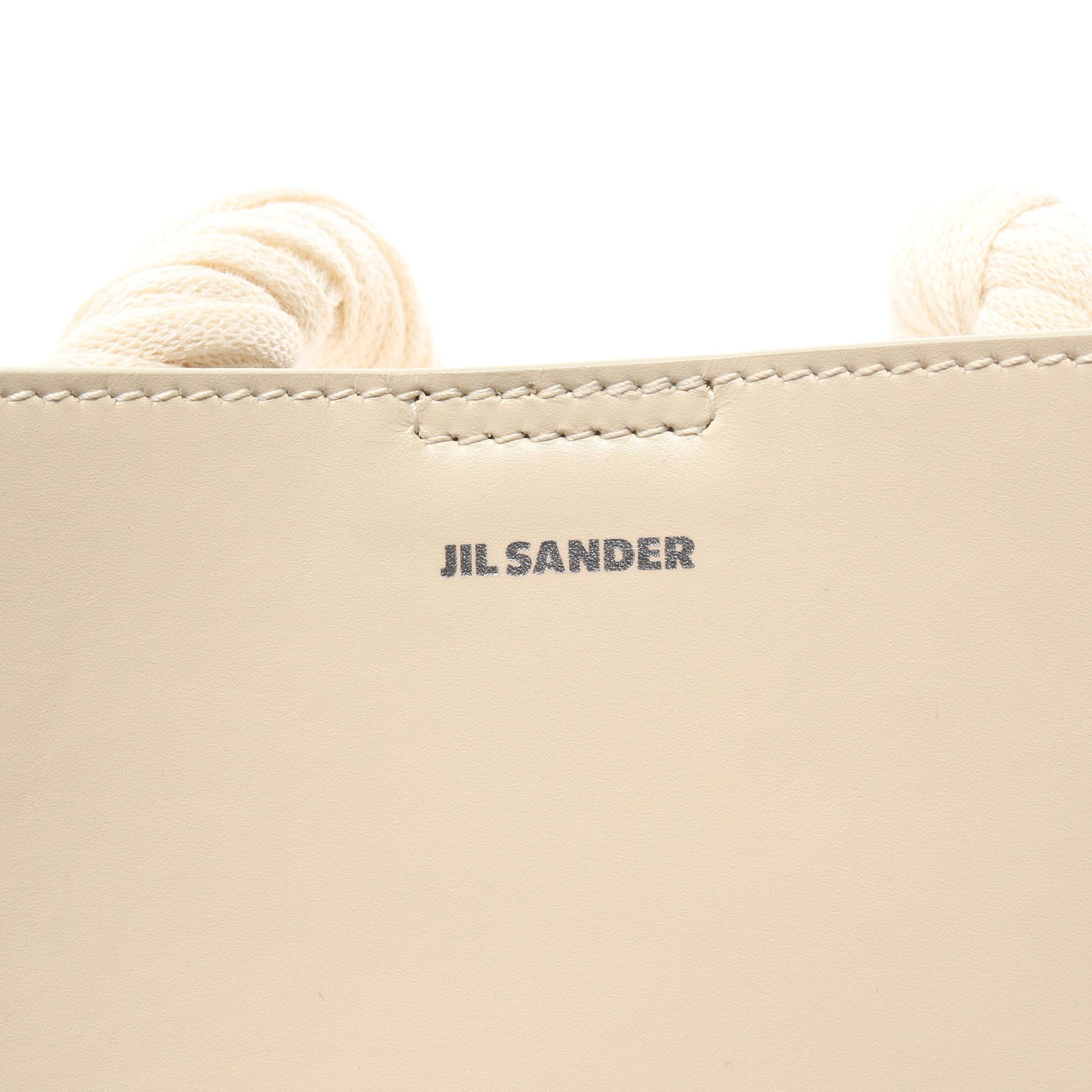 TANGLE SMALL タングル フリンジ ショルダーバッグ レザー アイボリー ジルサンダー バッグ JIL SANDER