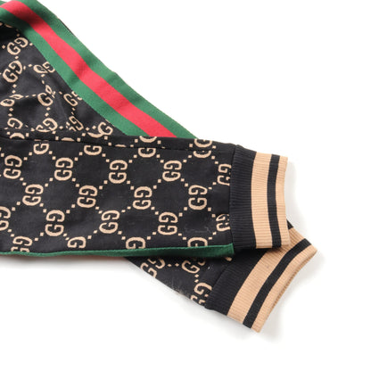 GGコットンジャージー ジョガーパンツ コットン ブラック ベージュ マルチカラー グッチ ボトムス GUCCI