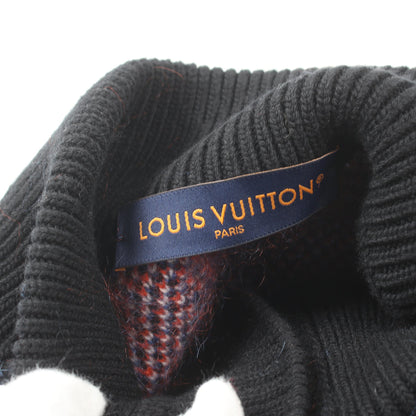 チャンキーウール カーディガン ウール モヘヤ ブルー オレンジ ブラック 23AW ルイヴィトン トップス LOUIS VUITTON