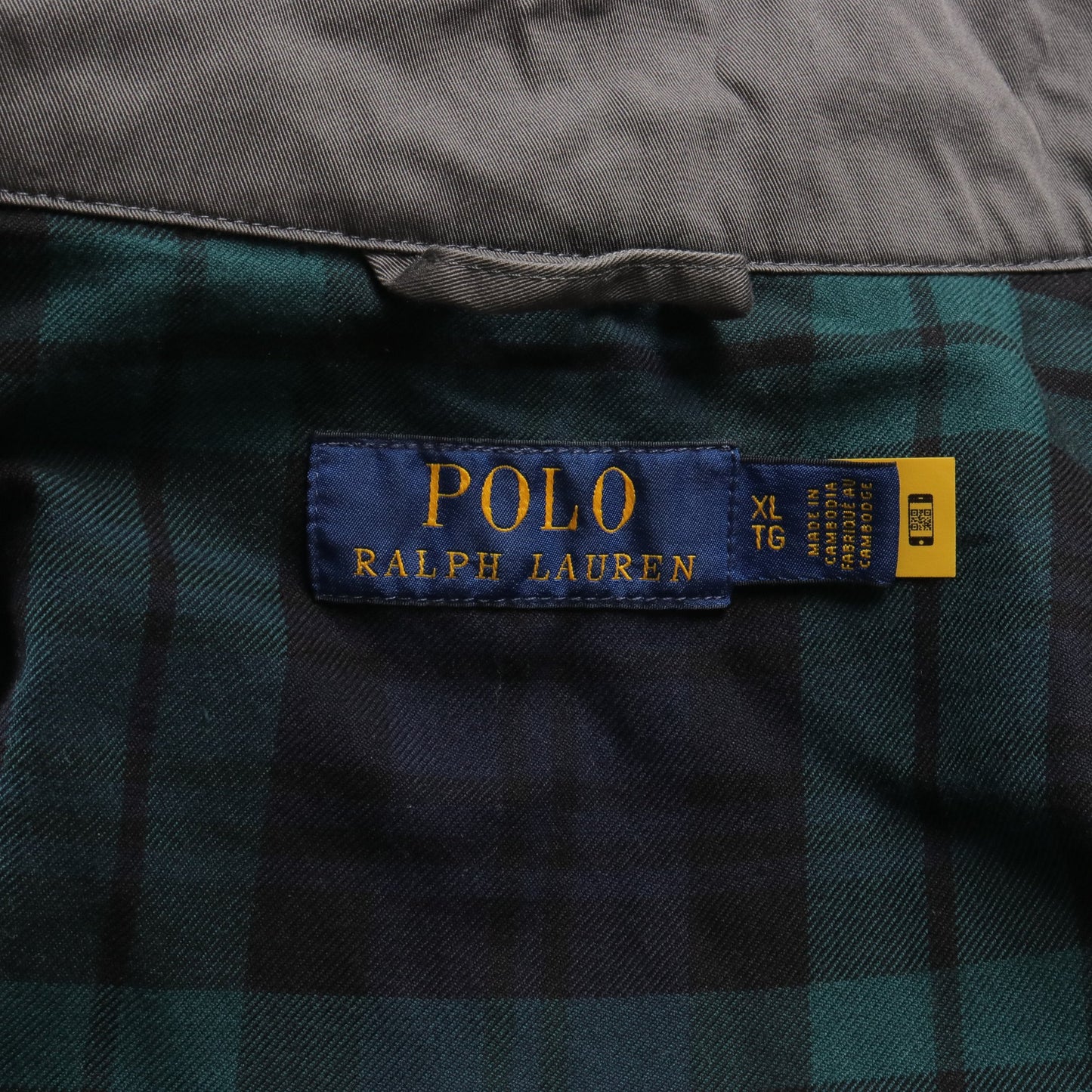 ジャケット コットン グレー ポロラルフローレン アウター Polo Ralph Lauren