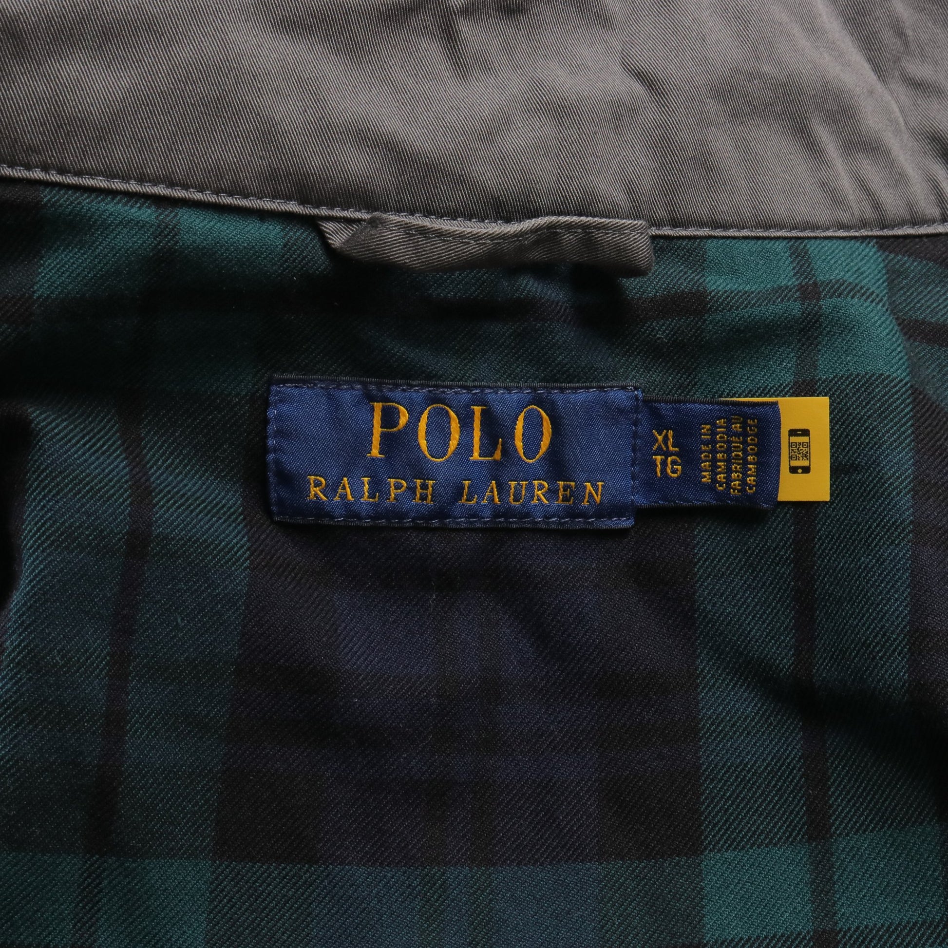 ジャケット コットン グレー ポロラルフローレン アウター Polo Ralph Lauren