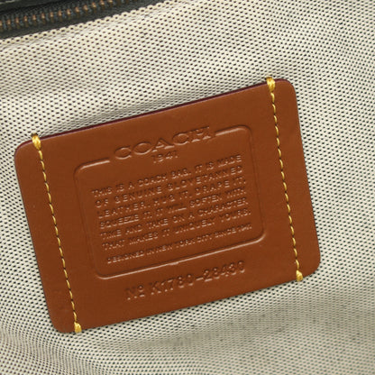 ハンドバッグ トートバッグ レザー グレーグリーン 2WAY コーチ バッグ COACH