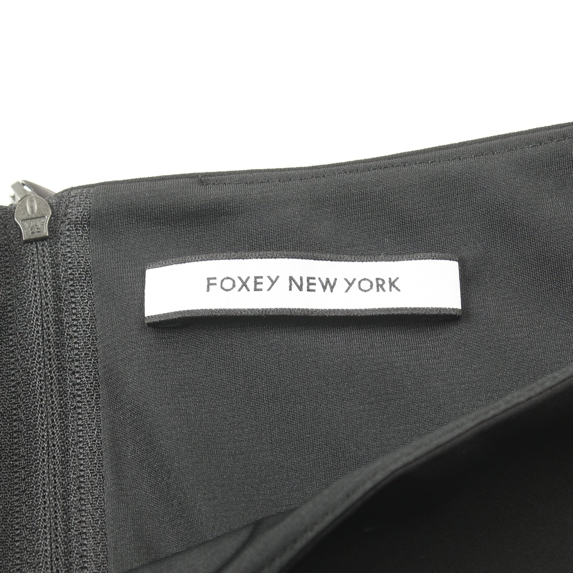 ワンピース ノースリーブ ブラック フォクシーニューヨーク ワンピース FOXEY NEW YORK