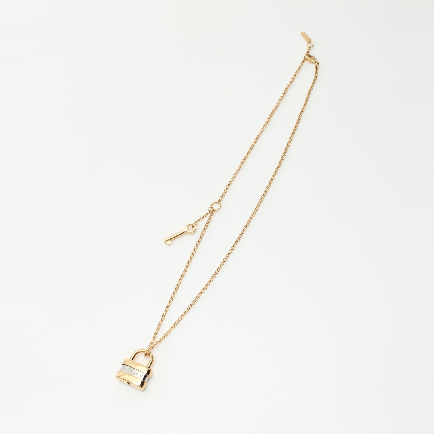 COLLEEN パドロック ネックレス GP ゴールド シルバー クロエ アクセサリー Chloe
