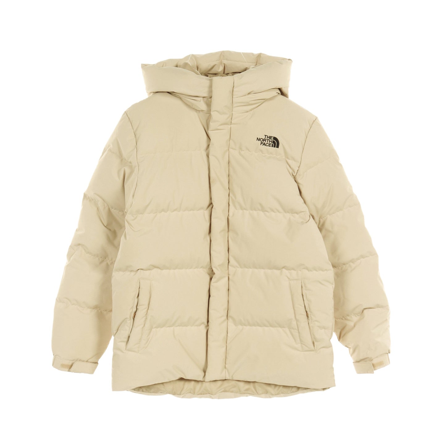 WHITE LABEL ダウンジャケット ナイロン ベージュ キッズ フード付き ザノースフェイス アウター THE NORTH FACE