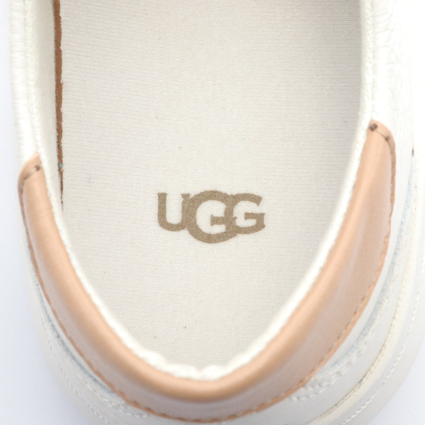 ALAMEDA LACE スニーカー レザー ホワイト ベージュ アグオーストラリア シューズ UGG australia