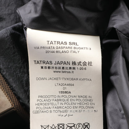 POLITEAMA ポリテアマ ダウンコート ナイロン ブラック タトラス アウター TATRAS